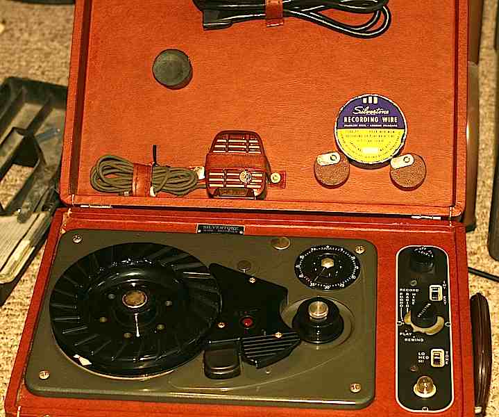 Silvertone Model 70 Wire Recorder