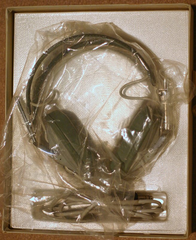 NOS 1964 Sony DR-3C Headphones | Tapeheads.net